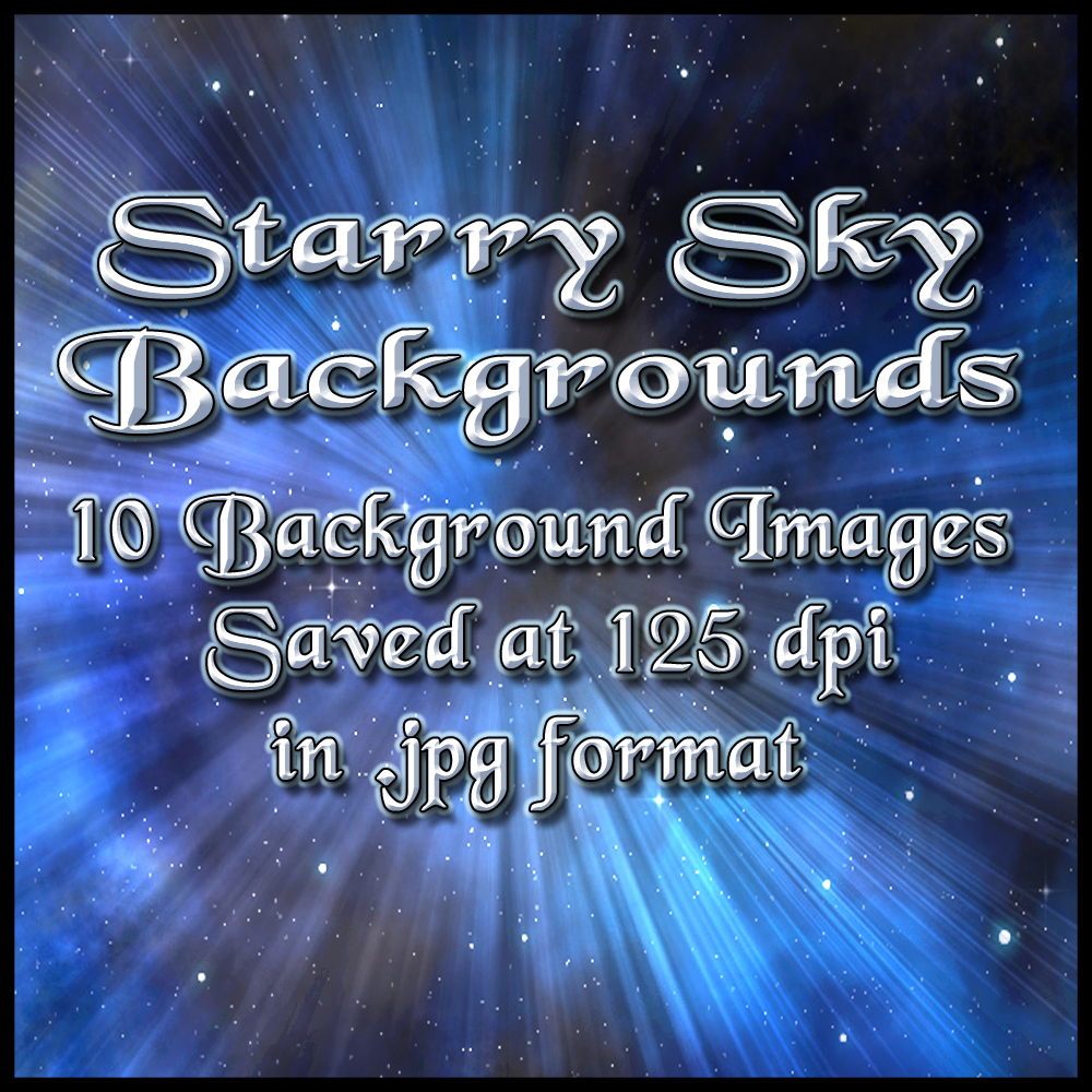 Starry Night Backgrounds [Exclusive] - Click Image to Close